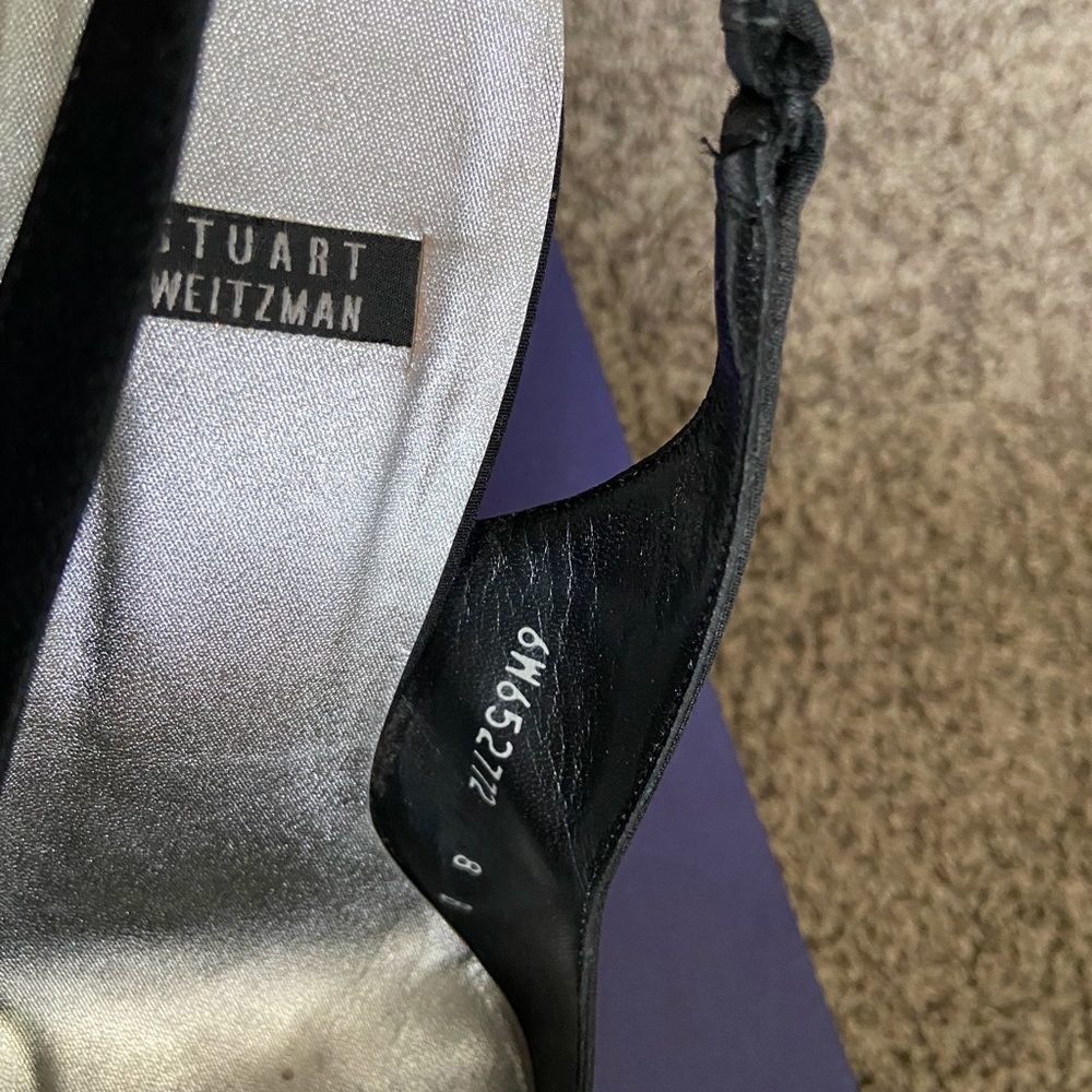 Stuart Weitzman Rhinestone sling backs - Picture 4 of 4